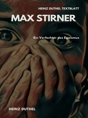cover image of TEXTBLATT--Max Stirner
